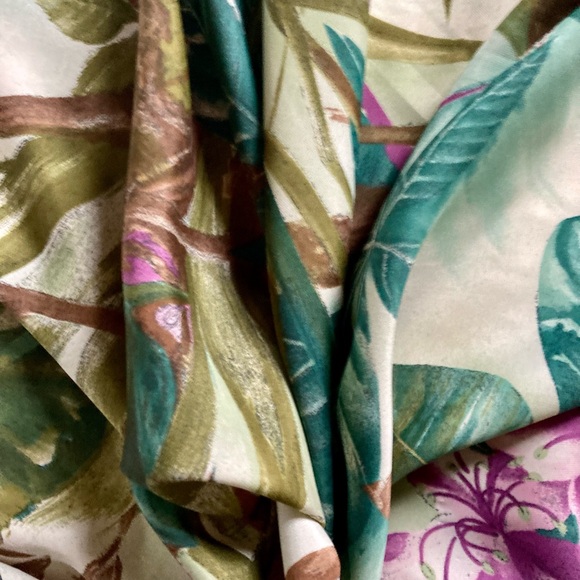TROPICAL vintage scarf. Italian designer. - Picture 6 of 12
